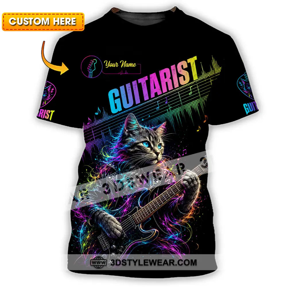 Unisex Shirt - Custom Guitarist Shirt - T-shirt