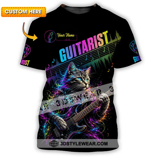 Unisex Shirt - Custom Guitarist Shirt style option 1