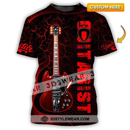 Unisex Shirt - Custom Guitarist Shirt - T-shirt