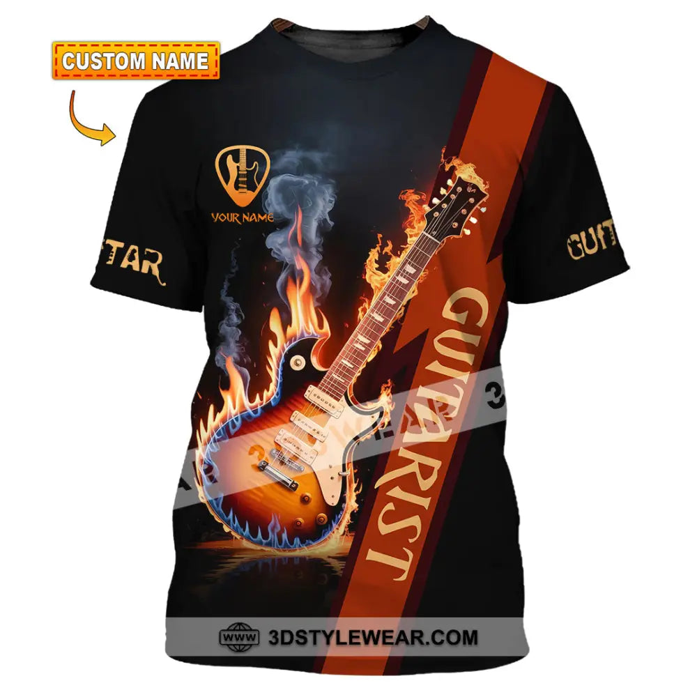 Unisex Shirt - Custom Guitarist Shirt - T-shirt