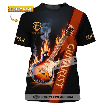 Unisex Shirt - Custom Guitarist Shirt - T-shirt