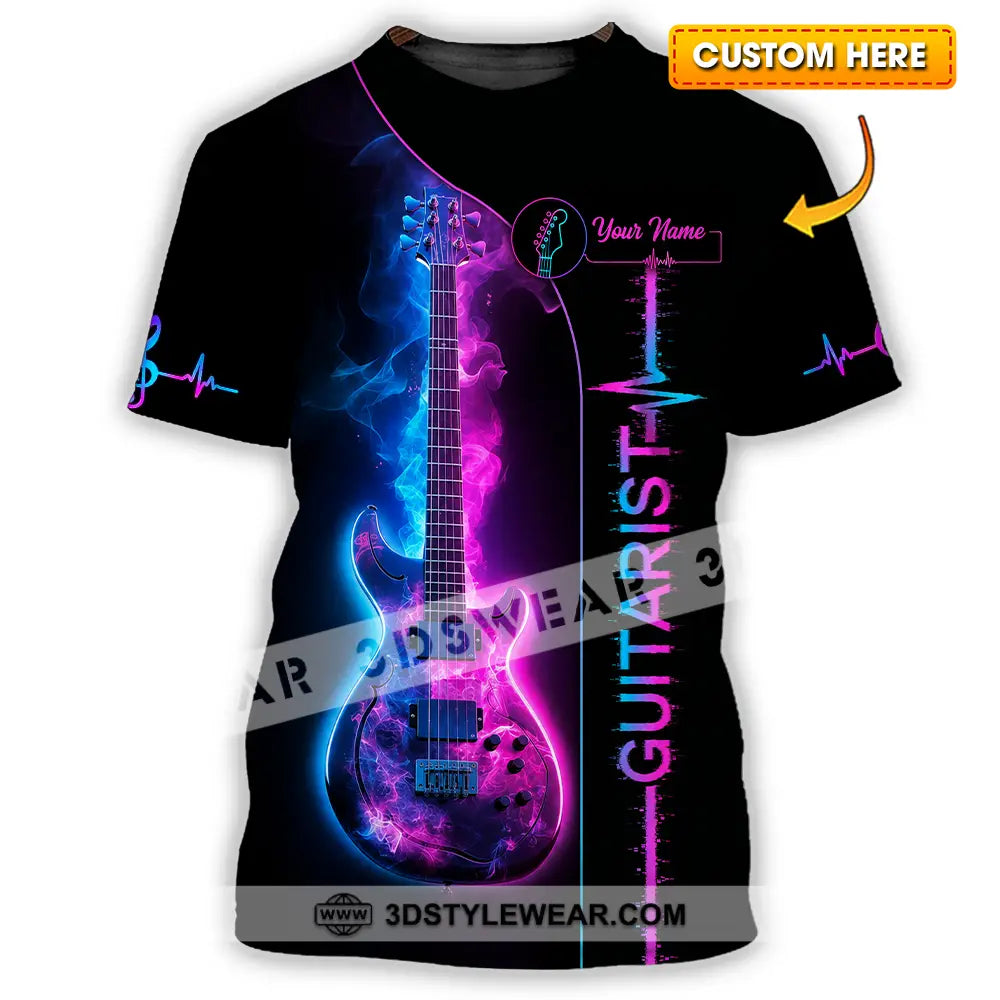 Unisex Shirt - Custom Guitarist Shirt - T-shirt