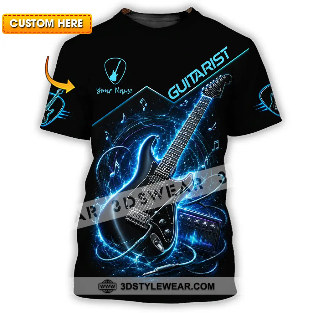 Unisex Shirt - Custom Guitarist Shirt - T-shirt