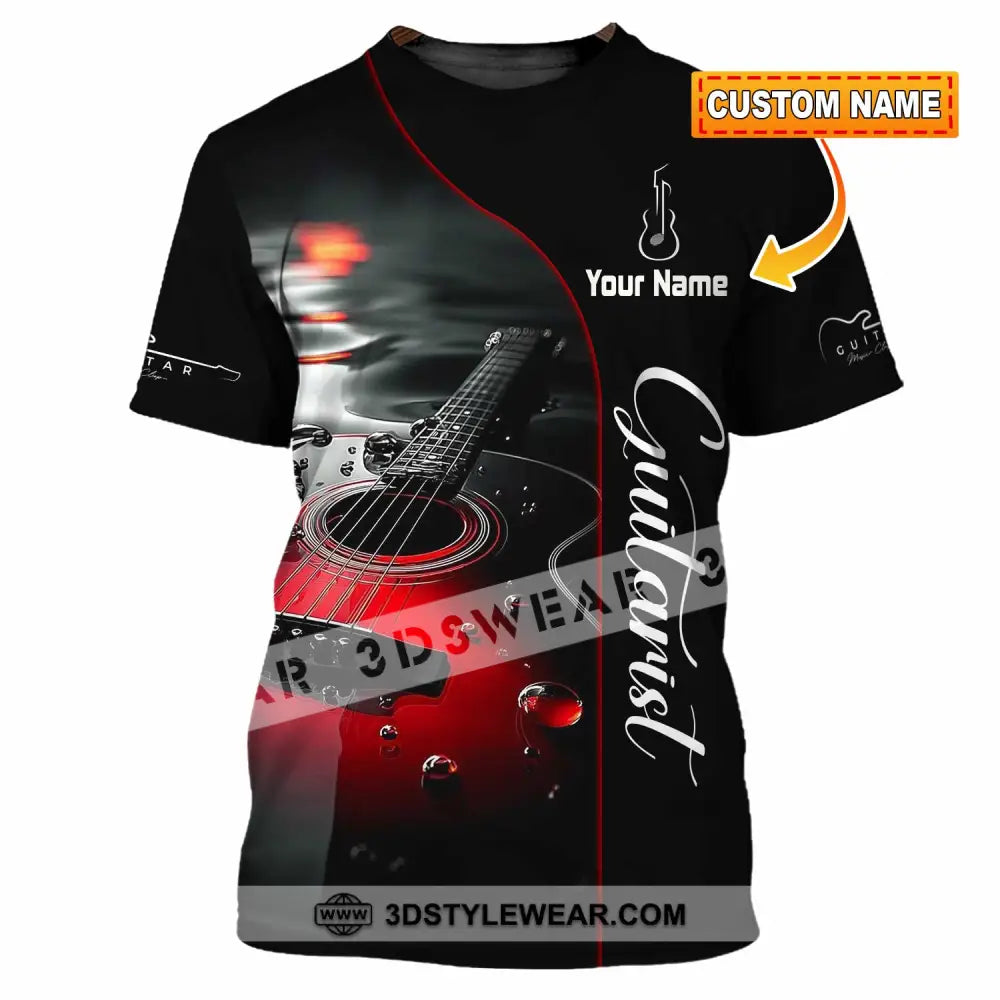 Unisex Shirt - Custom Guitarist Shirt - T-shirt