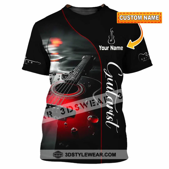 Unisex Shirt - Custom Guitarist Shirt style option 1