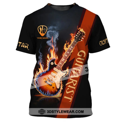 Unisex Shirt - Custom Guitarist Shirt - T-Shirt / S - T-shirt