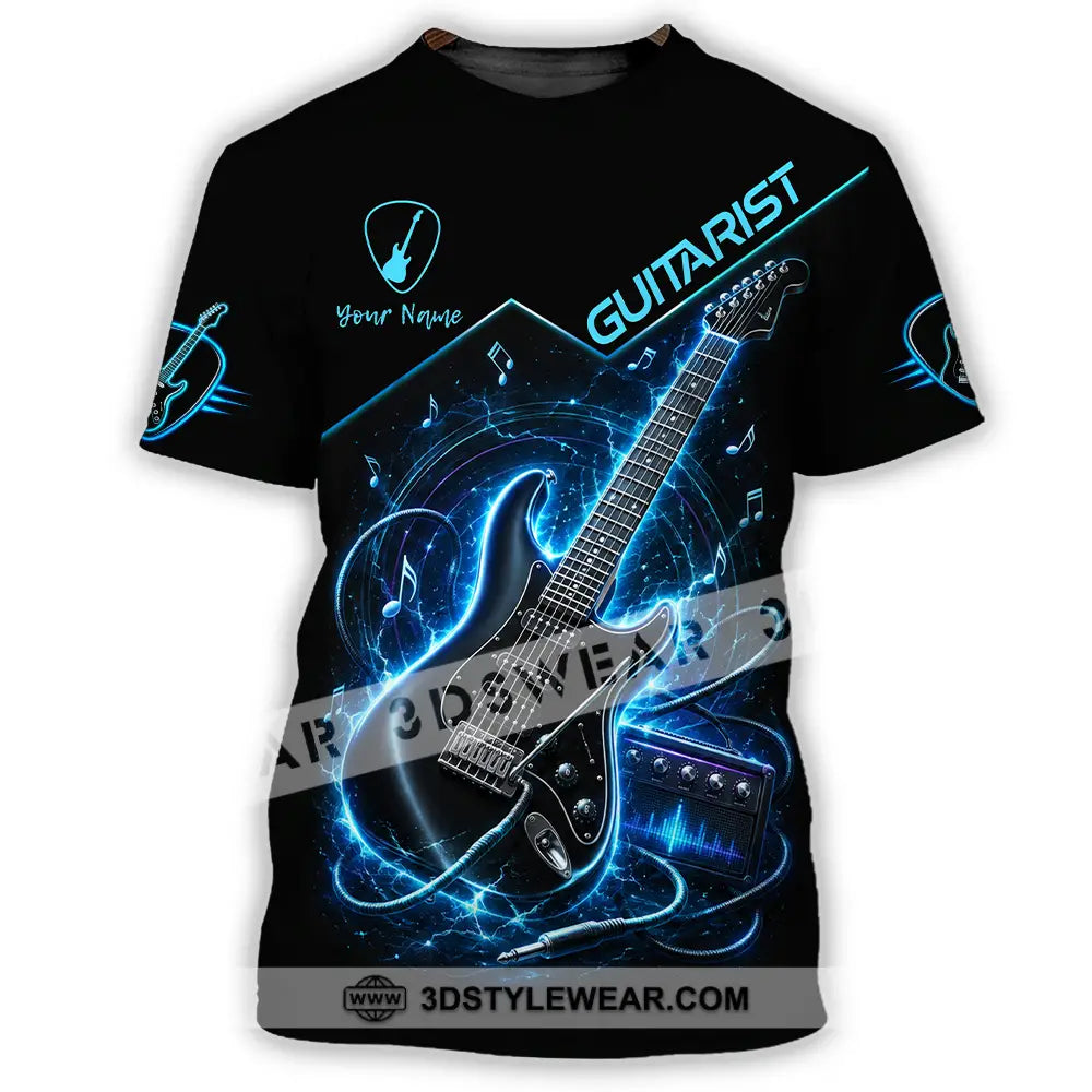 Unisex Shirt - Custom Guitarist Shirt - T-Shirt / S - T-shirt