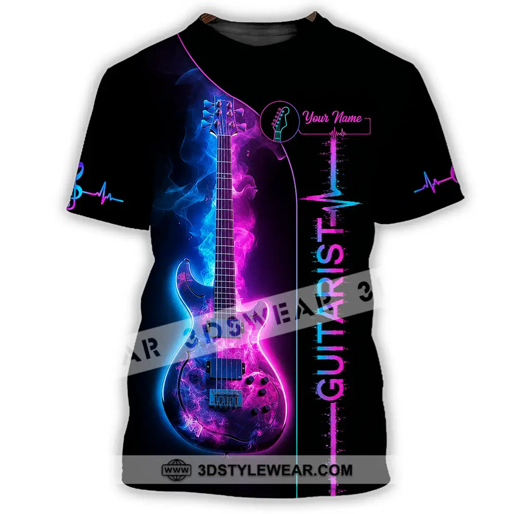 Unisex Shirt - Custom Guitarist Shirt - T-Shirt / S - T-shirt