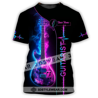 Unisex Shirt - Custom Guitarist Shirt - T-Shirt / S - T-shirt