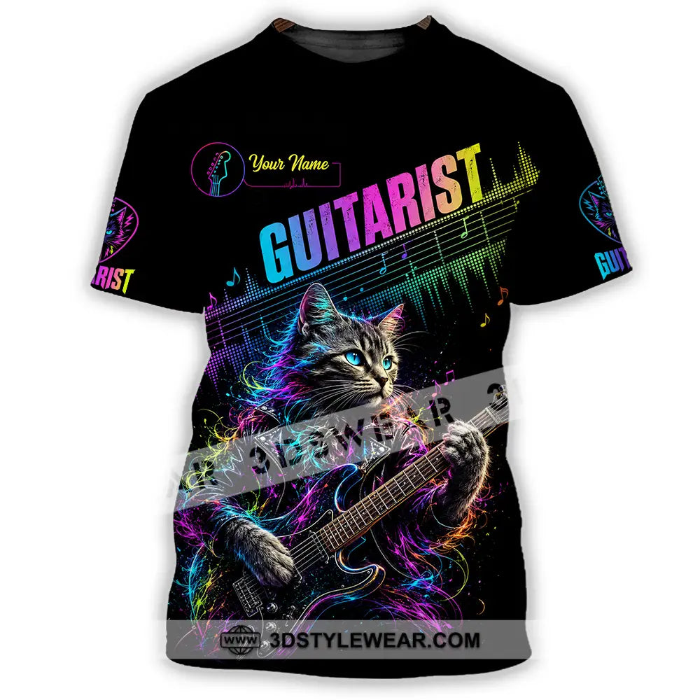 Unisex Shirt - Custom Guitarist Shirt - T-Shirt / S - T-shirt