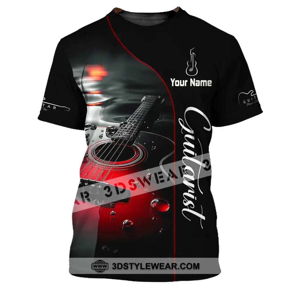 Unisex Shirt - Custom Guitarist Shirt - T-Shirt / S - T-shirt