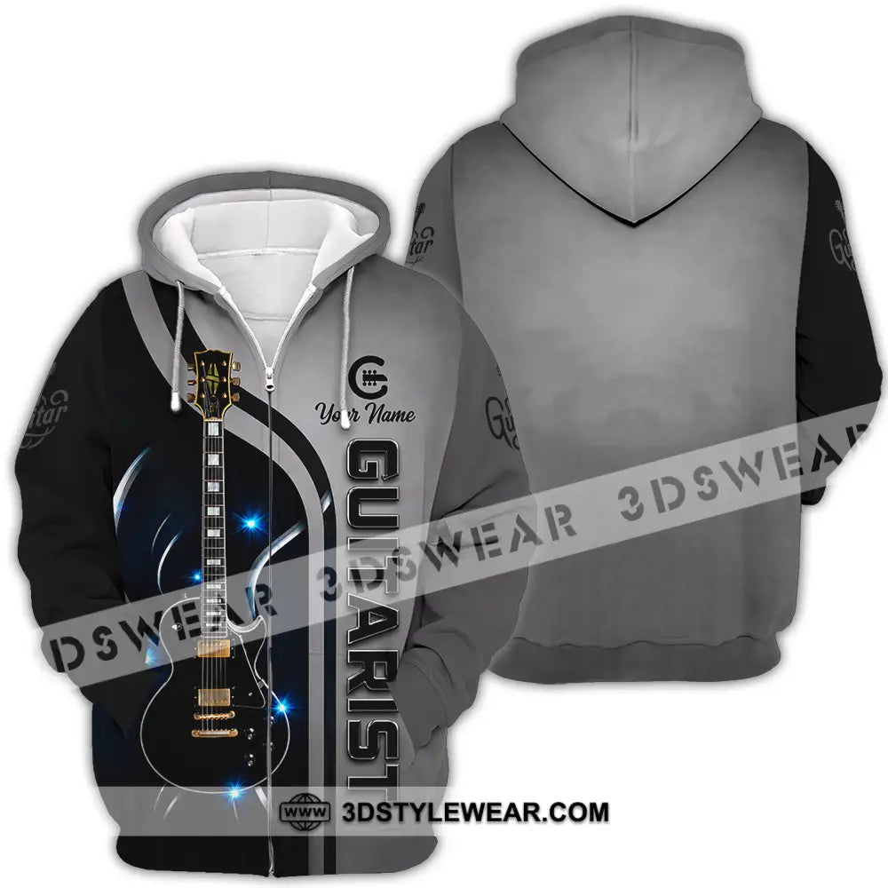 Unisex Shirt - Custom Guitarist Shirt - Zipper Hoodie / S - T-shirt