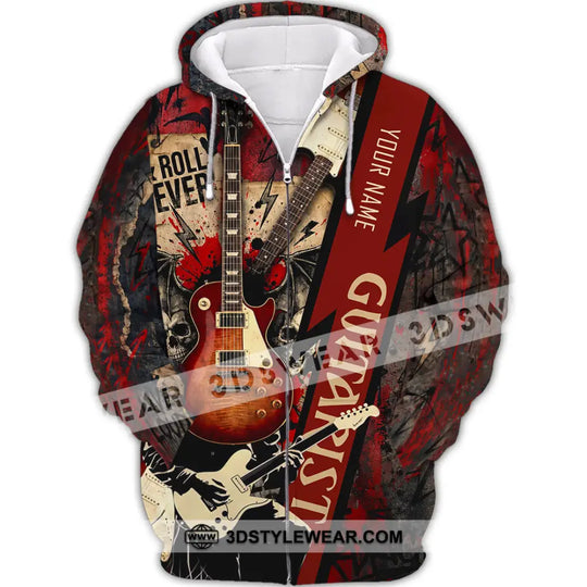 Unisex Shirt - Custom Guitarist Shirt style option 3