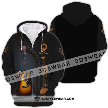 Unisex Shirt - Custom Guitarist Shirt - Zipper Hoodie / S - T-shirt