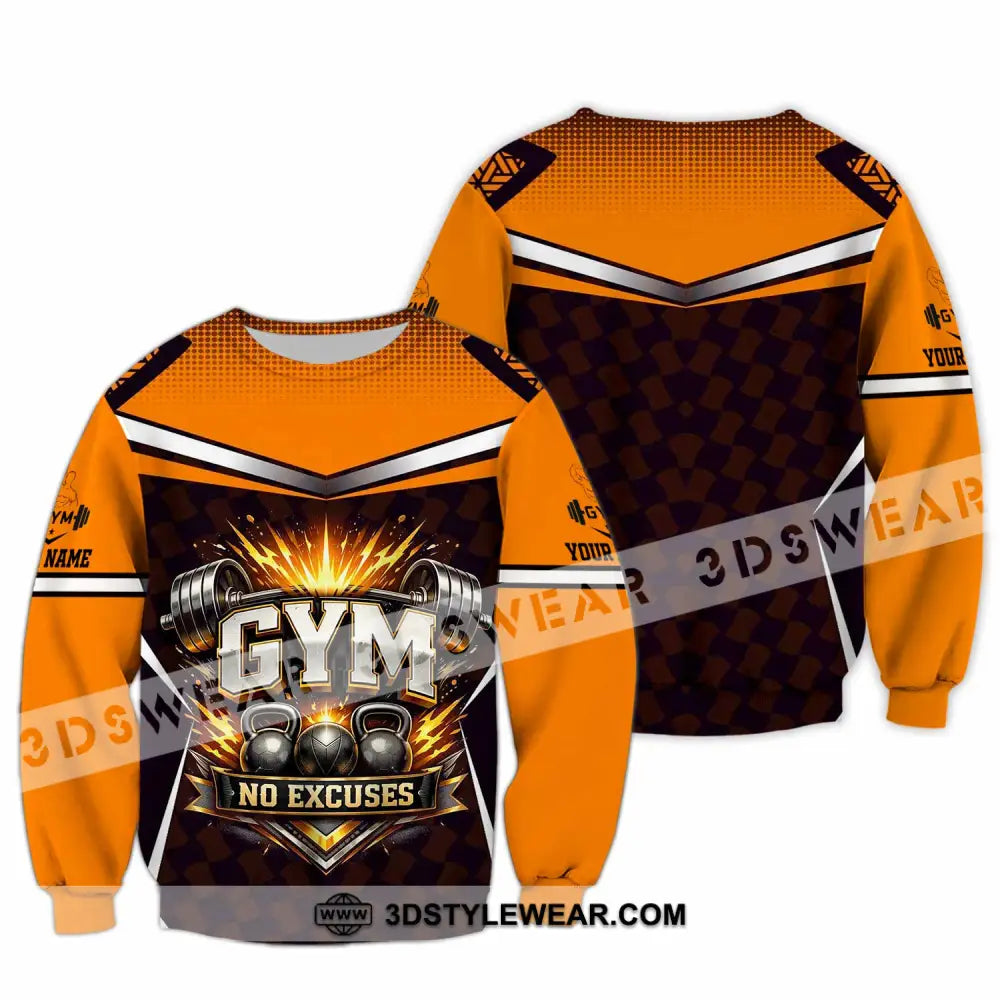 Unisex Shirt - Custom Gym Shirt - Long Sleeve / S - T-shirt