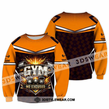 Unisex Shirt - Custom Gym Shirt - Long Sleeve / S - T-shirt