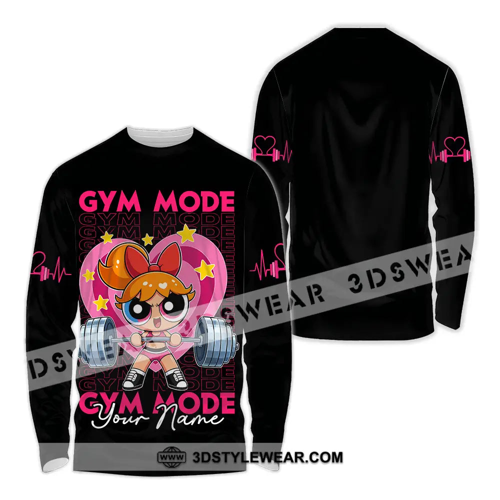 Unisex Shirt - Custom Gym More Shirt - Long Sleeve Shirt / S - T-shirt