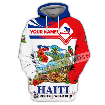 Unisex Shirt - Custom Haiti Shirt - Hoodie / S - T-shirt