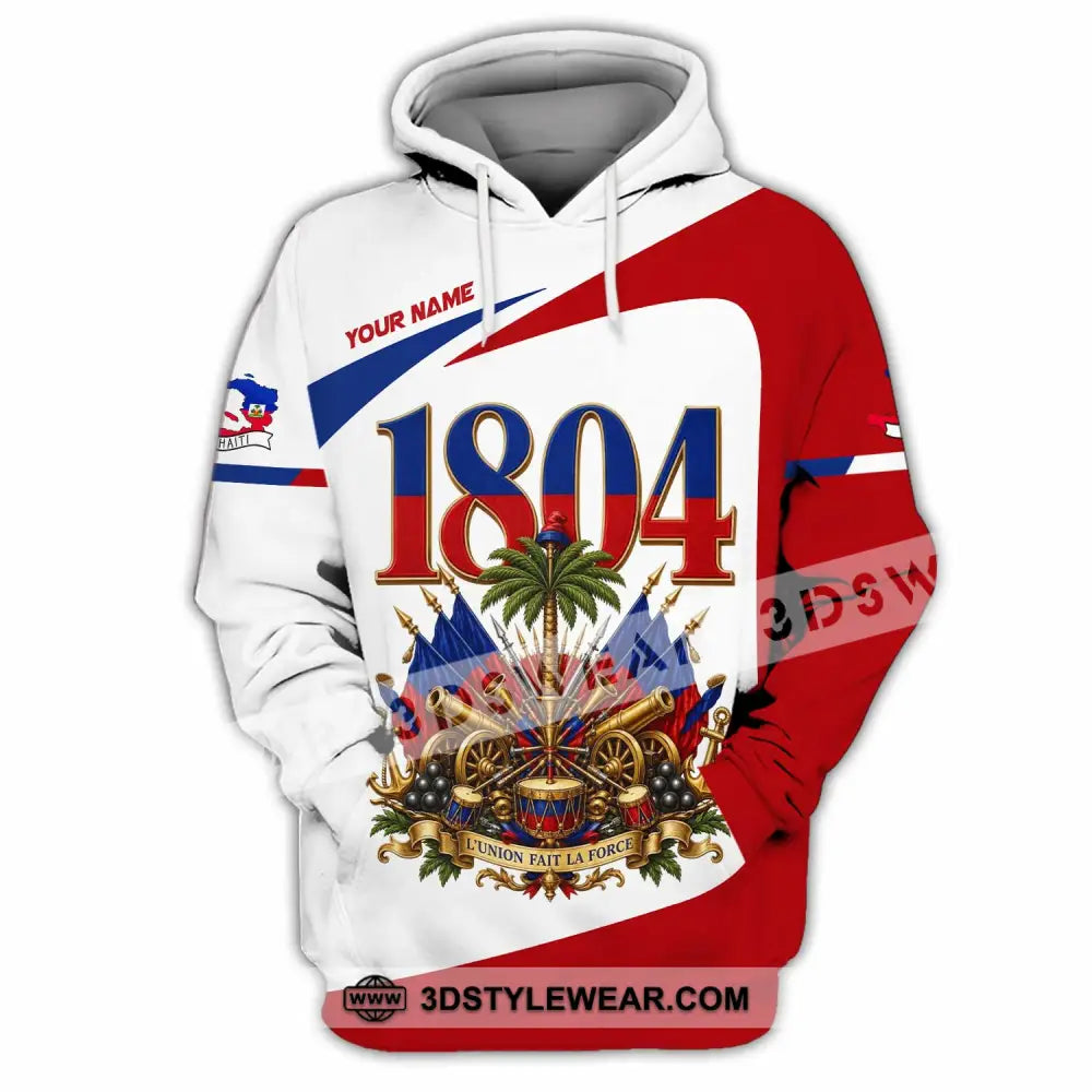 Unisex Shirt - Custom Haiti Shirt - Hoodie / S - T-shirt