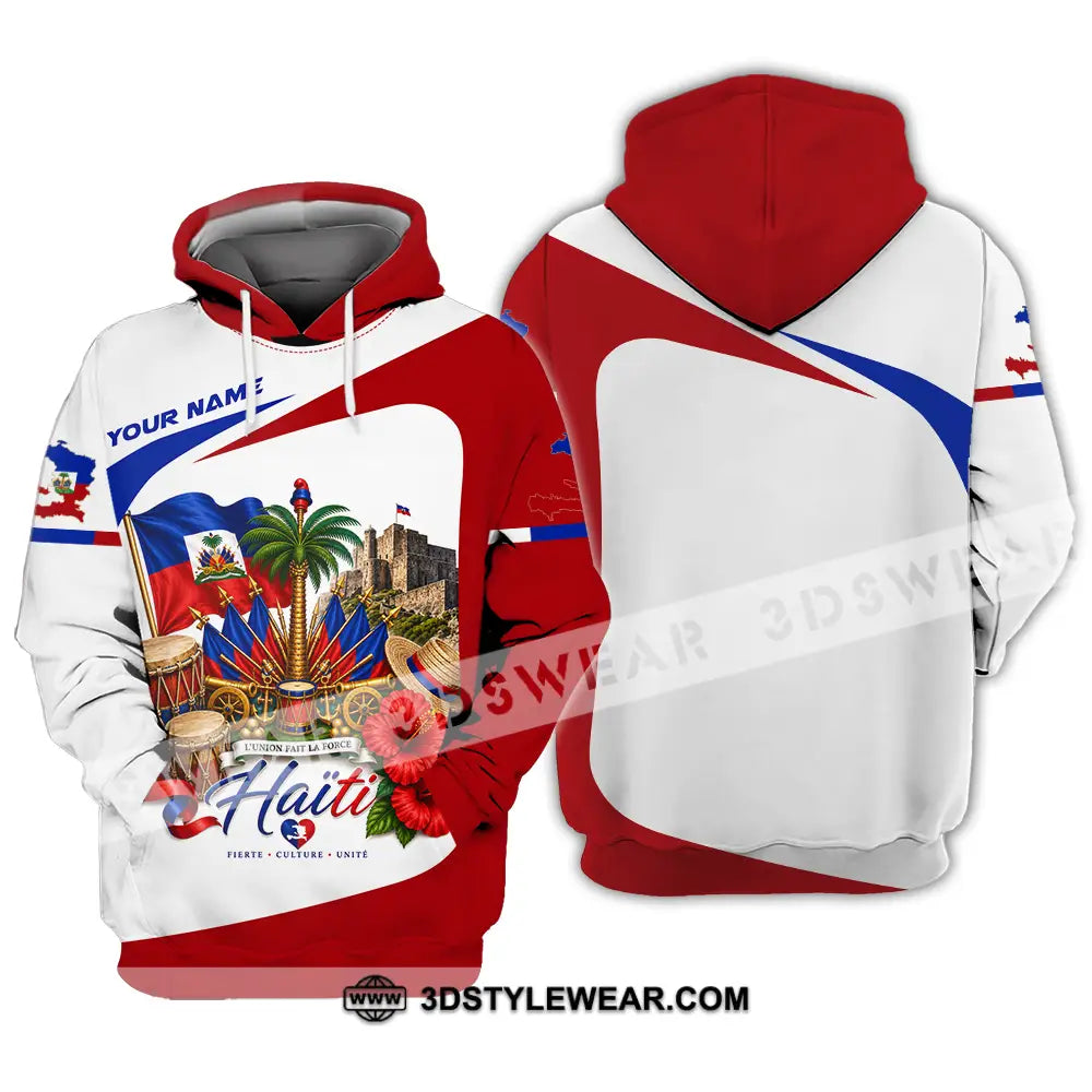 Unisex Shirt - Custom Haiti Shirt - Hoodie / S - T-shirt