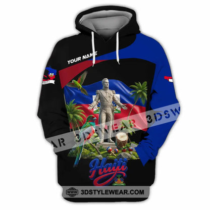 Unisex Shirt - Custom Haiti Shirt - Hoodie / S - T-shirt