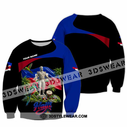 Unisex Shirt - Custom Haiti Shirt - Long Sleeve / S - T-shirt