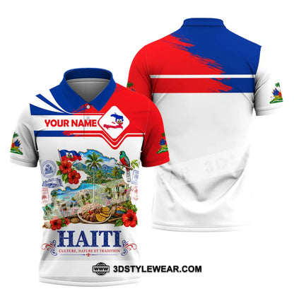 Unisex Shirt - Custom Haiti Shirt - Polo Shirt / S - T-shirt