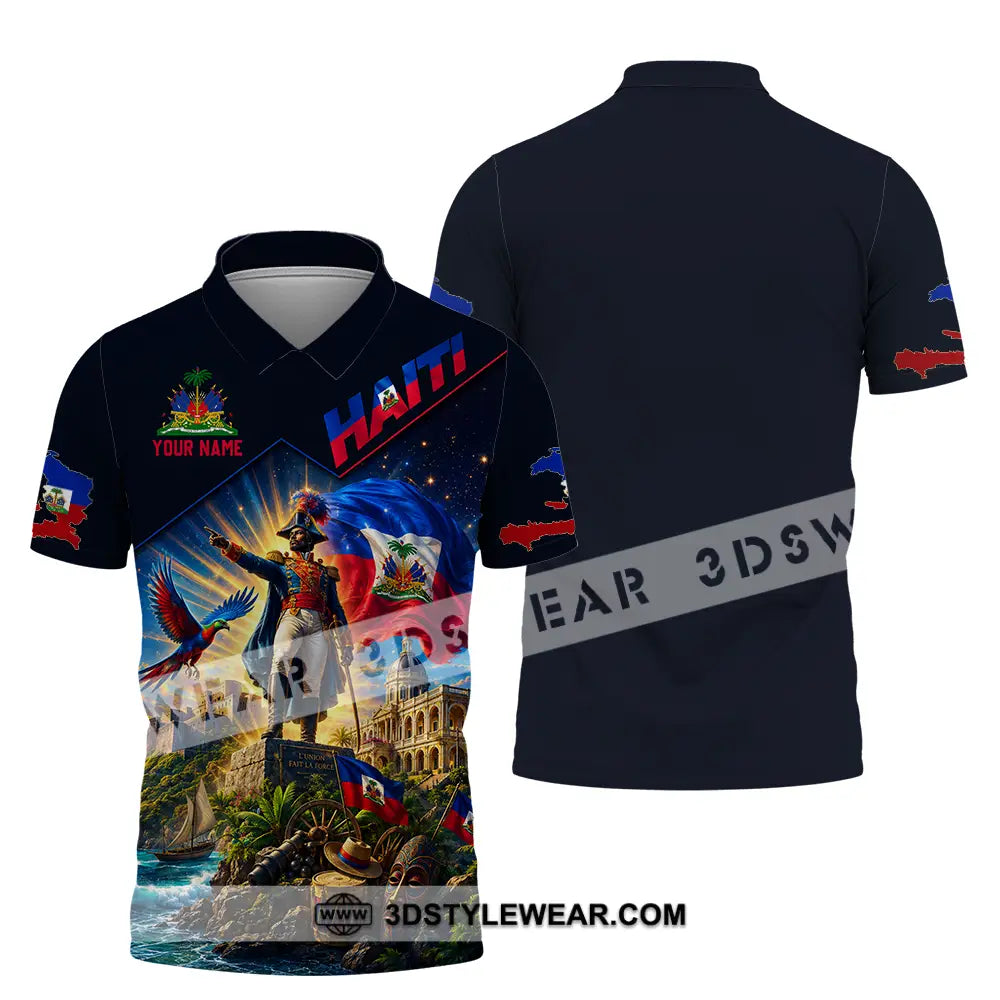 Unisex Shirt - Custom Haiti Shirt - Polo Shirt / S - T-shirt
