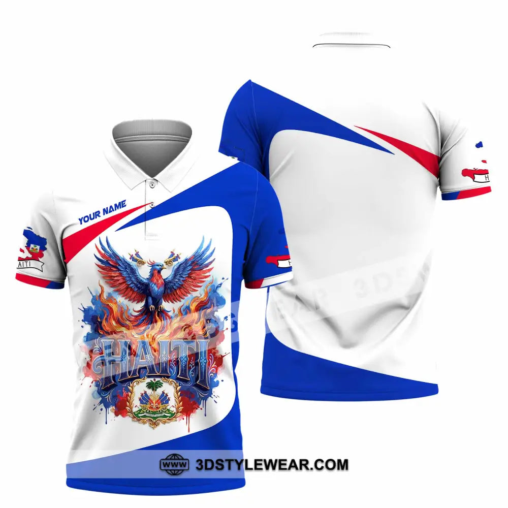 Unisex Shirt - Custom Haiti Shirt - Polo Shirt / S - T-shirt