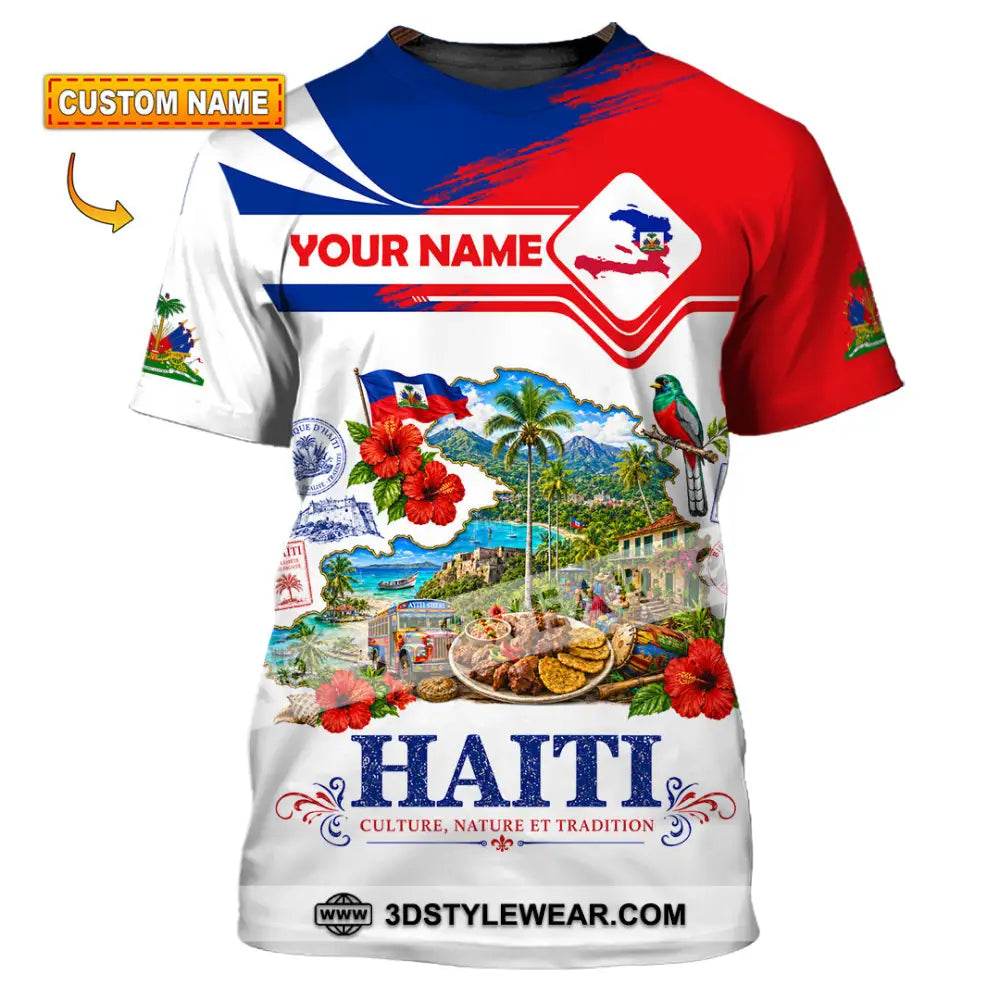 Unisex Shirt - Custom Haiti Shirt - T-shirt