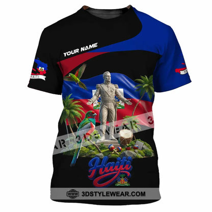 Unisex Shirt - Custom Haiti Shirt - T-Shirt / S - T-shirt
