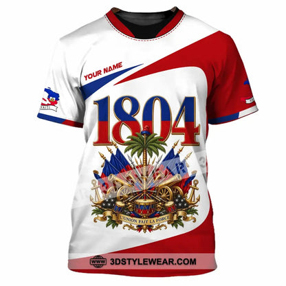 Unisex Shirt - Custom Haiti Shirt - T-Shirt / S - T-shirt