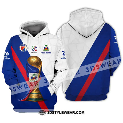 Unisex Shirt - Custom Haiti World Cup 2026 Shirt - Hoodie / S - T-shirt