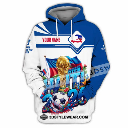 Unisex Shirt - Custom Haiti World Cup 2026 Shirt - Hoodie / S - T-shirt