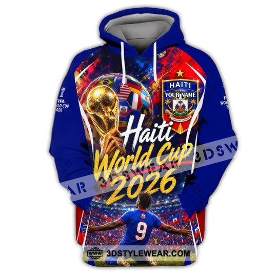 Unisex Shirt - Custom Haiti World Cup 2026 Shirt style option 2