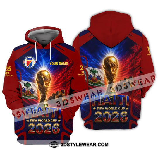 Unisex Shirt - Custom Haiti World Cup 2026 Shirt style option 3