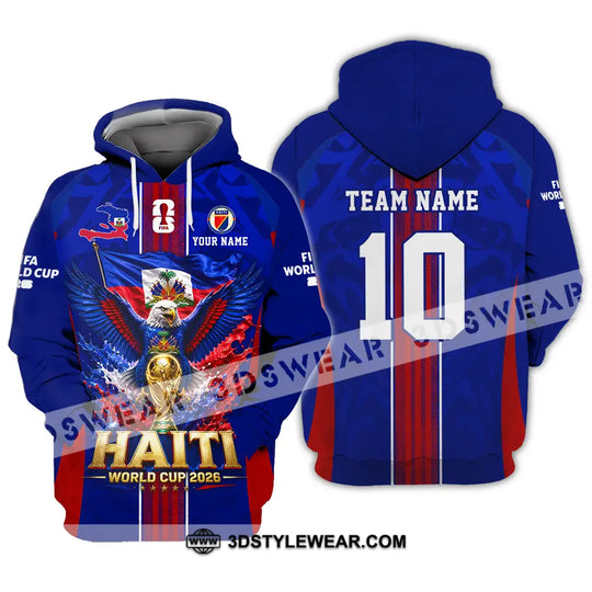 Unisex Shirt - Custom Haiti World Cup 2026 Shirt style option 3