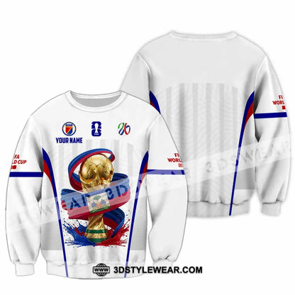 Unisex Shirt - Custom Haiti World Cup 2026 Shirt - Long Sleeve / S - T-shirt