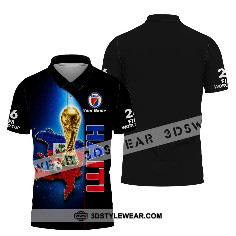 Unisex Shirt - Custom Haiti World Cup 2026 Shirt - Polo Shirt / S - T-shirt