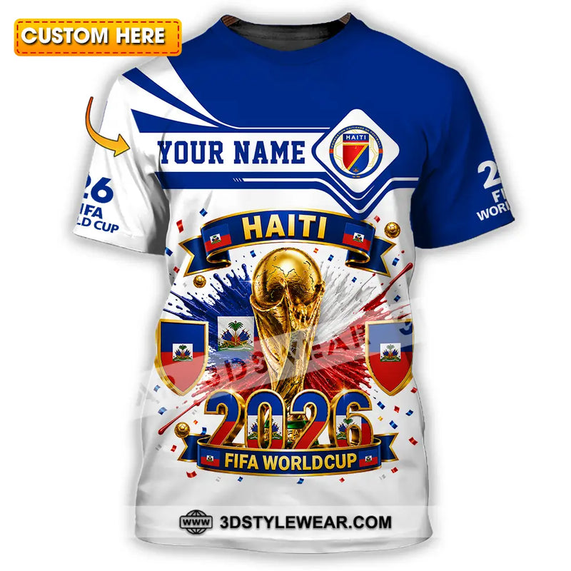 Unisex Shirt - Custom Haiti World Cup 2026 Shirt