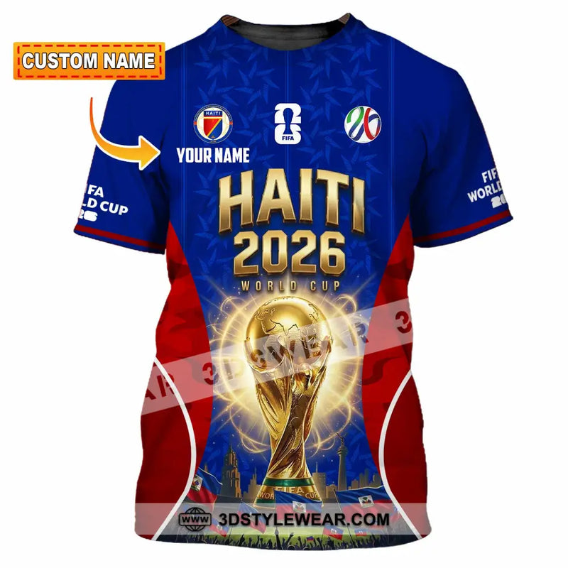 Unisex Shirt - Custom Haiti World Cup 2026 Shirt