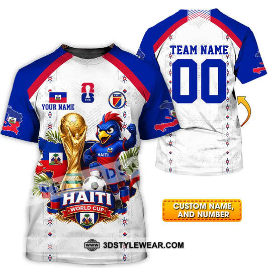 Unisex Shirt - Custom Haiti World Cup 2026 Shirt - T-shirt