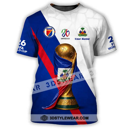 Unisex Shirt - Custom Haiti World Cup 2026 Shirt - T-Shirt / S - T-shirt