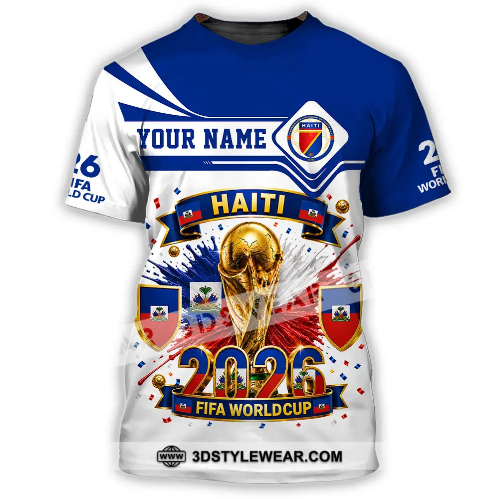 Unisex Shirt - Custom Haiti World Cup 2026 Shirt - T-Shirt / S - T-shirt