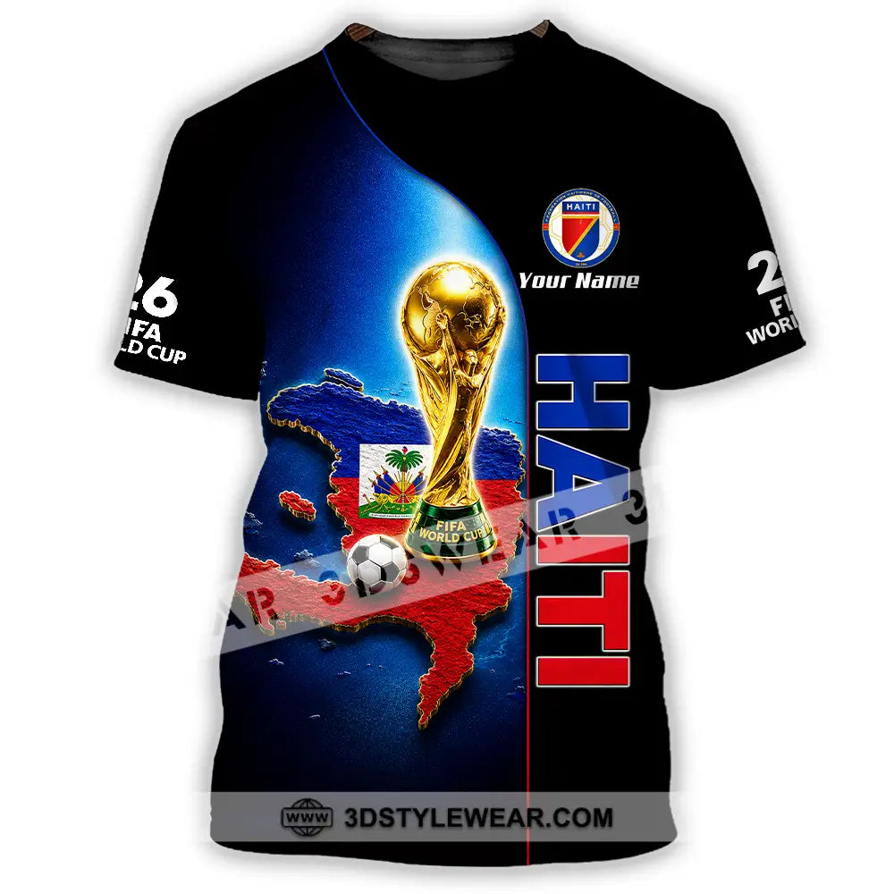 Unisex Shirt - Custom Haiti World Cup 2026 Shirt - T-Shirt / S - T-shirt