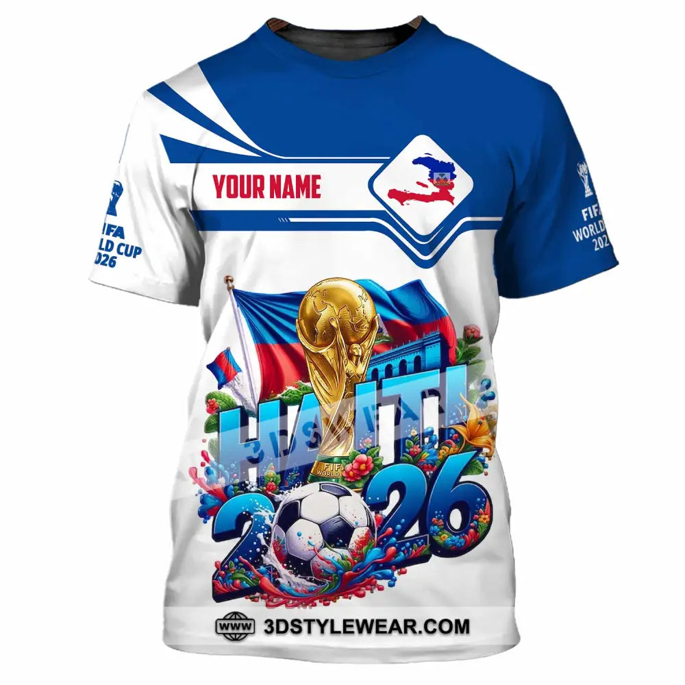 Unisex Shirt - Custom Haiti World Cup 2026 Shirt - T-Shirt / S - T-shirt