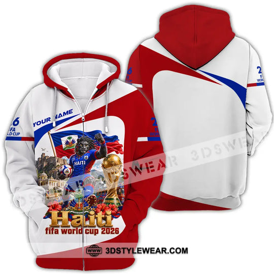 Unisex Shirt - Custom Haiti World Cup 2026 Shirt style option 4