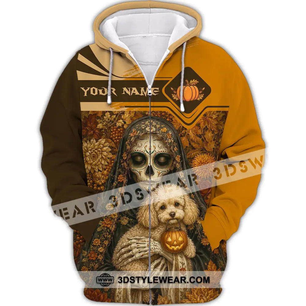 Unisex Shirt - Custom Halloween Shirt - Zipper Hoodie / S - T-shirt