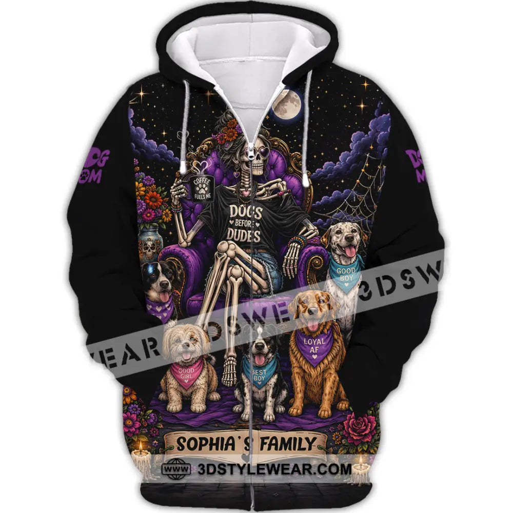 Unisex Shirt - Custom Halloween Shirt - Zipper Hoodie / S - T-shirt