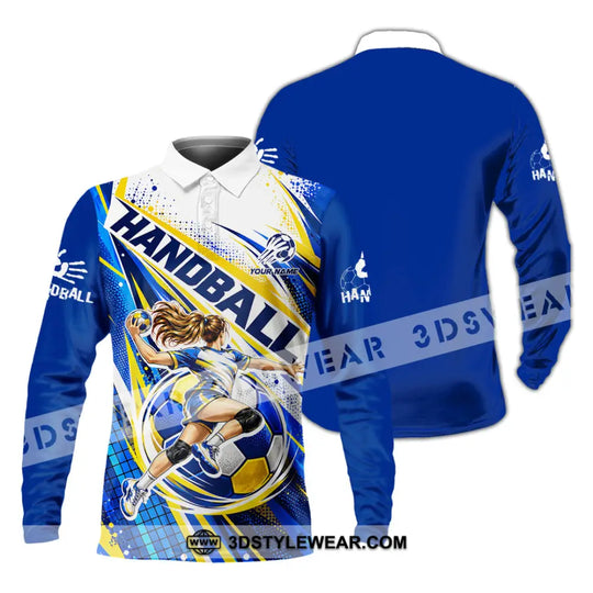 Unisex Shirt - Custom Handball Shirt style option 4